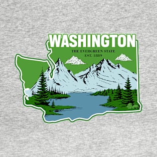 Vintage and washington T-Shirt